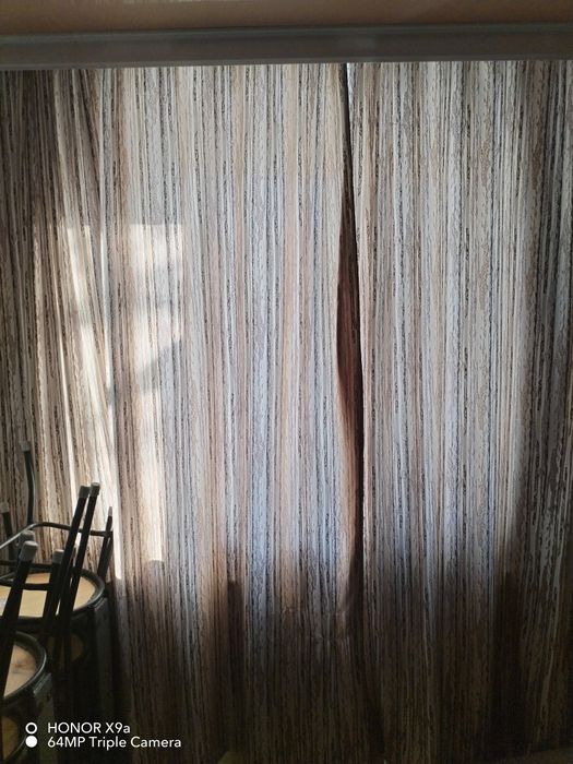 Шторы и тюль за 10000 в хорошем состоянии