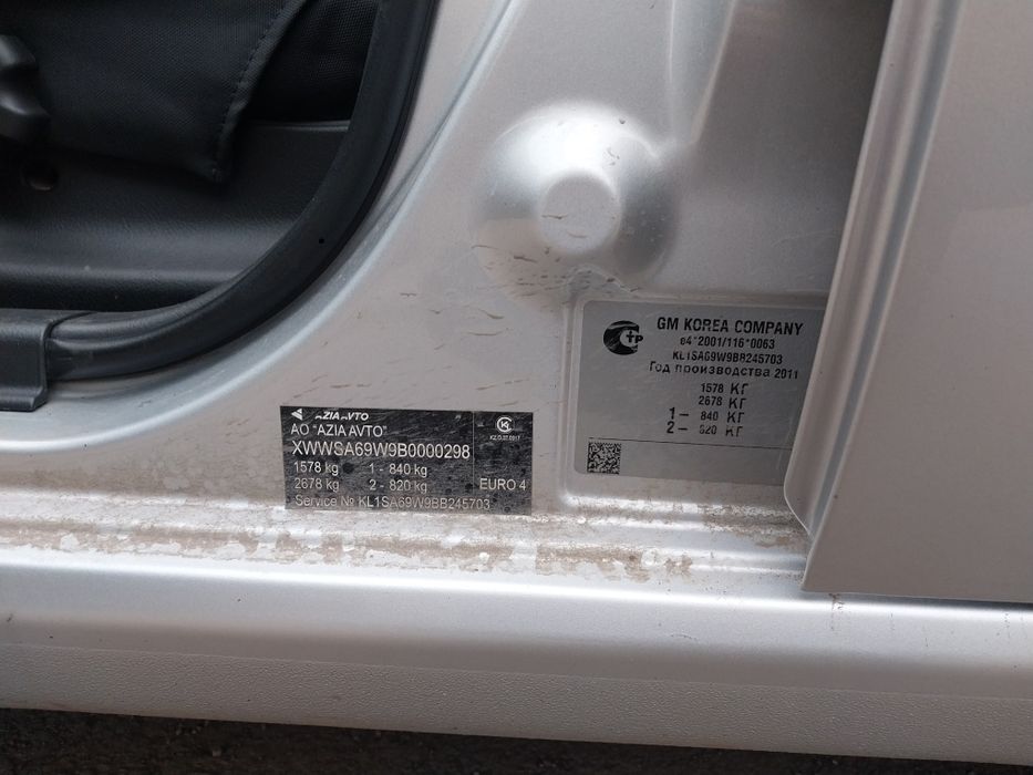 Chevrolet Aveo 2011 г.в