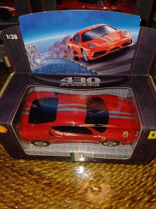 Серия колички Шел Ферари  6 броя комплект