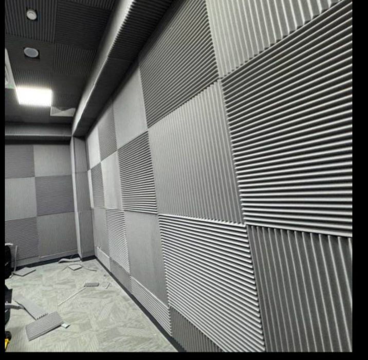 Акустик поролон панел эхо щум звук студия кинотеатр