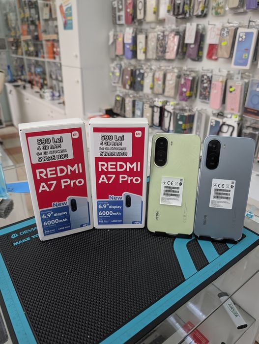 Redmi A7 Pro, 4/64 GB, Sigilat, Garanție