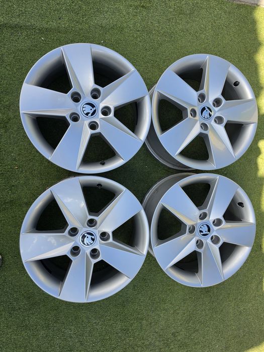 16 5x112 Skoda лети джанти 5х112 шкода