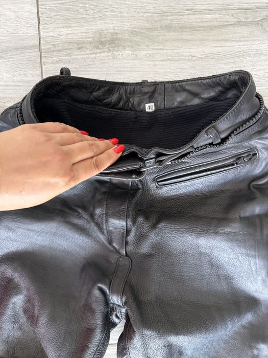 Pantalon piele ixs moto