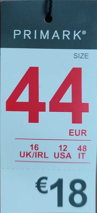 Pantaloni noi imitatie piele Primark marime 44 /UK 16