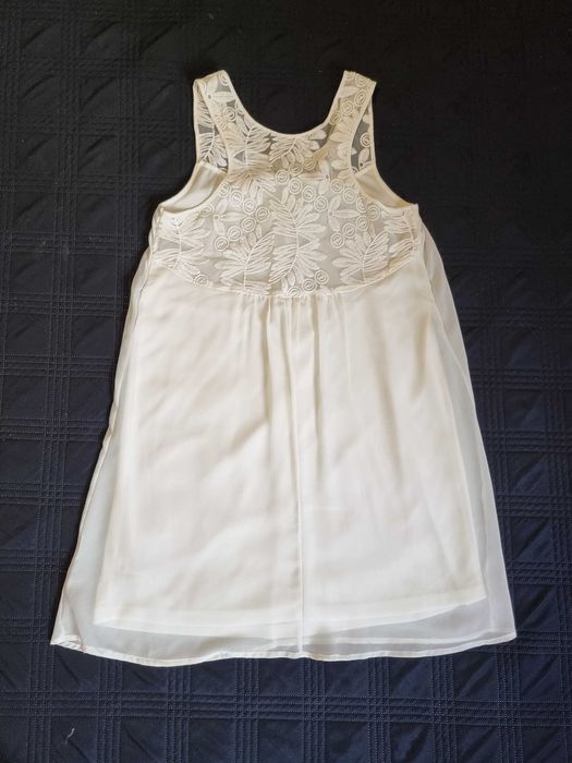 Rochita Apricot babydoll din voal, marimea L