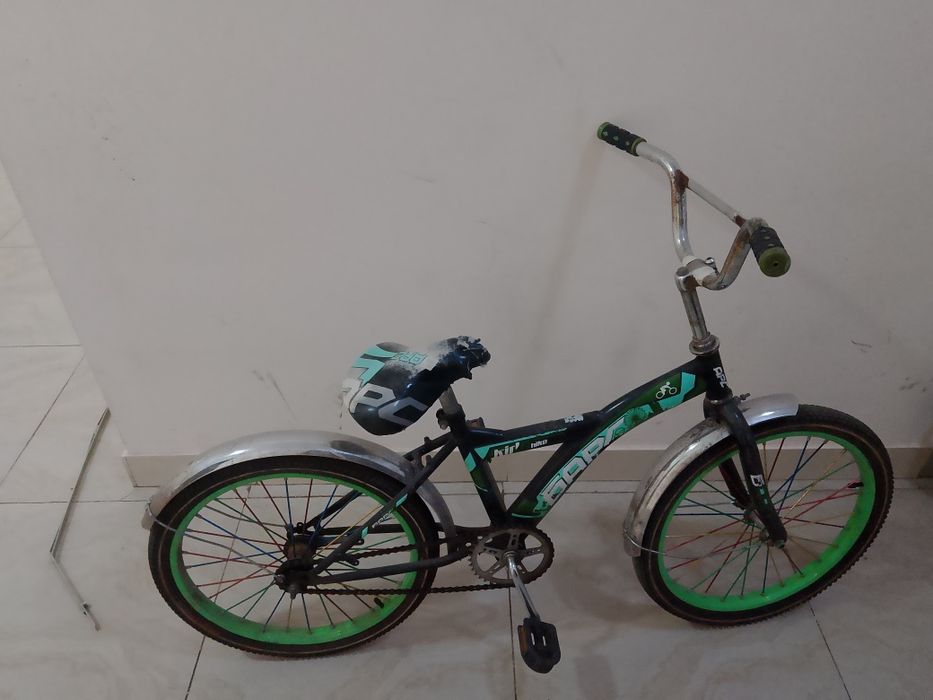 Зелёный вилосепед
