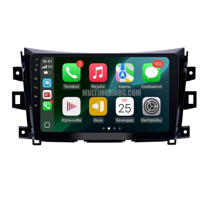 Nissan Navara NP300 2015 - 2024 Мултимедия Навигация Android