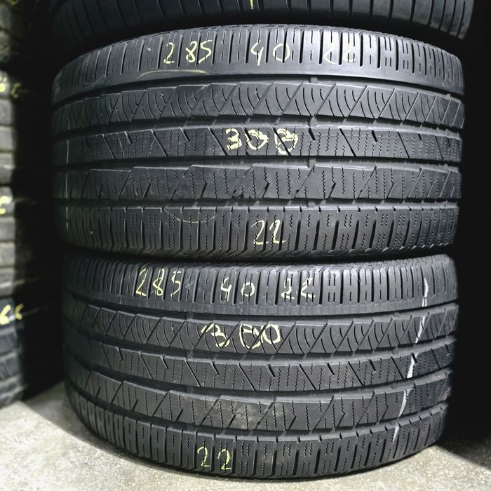2x 285/40/22 ALLSEASON CONTINENTAL 2022 Stare excelentă