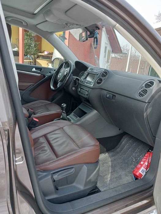 Volkswagen Tiguan 1.4 Benzina 120 cp, piele, panorama, 2014, euro 5