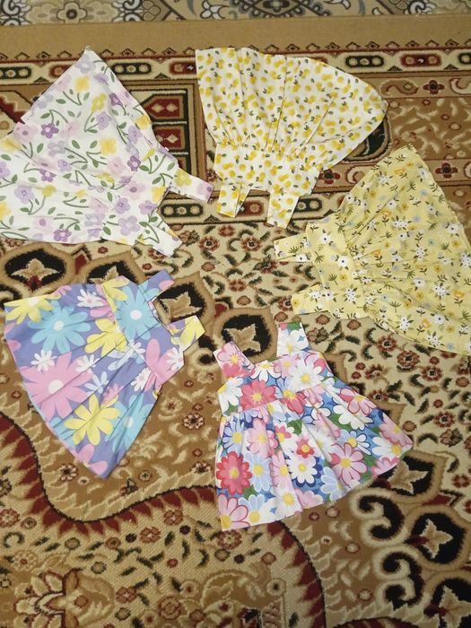 Qizlar uchun sarafan 1yoshdan 7yoshgacha