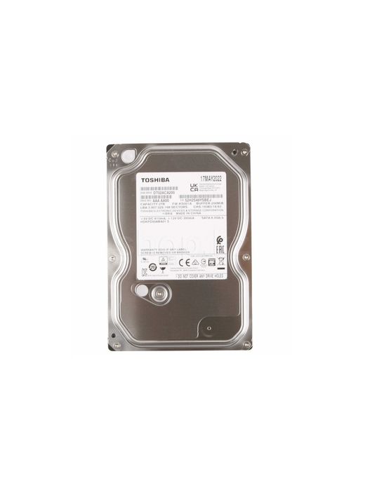 | Жесткий диск HDD 6TB   Toshiba DT02ABA600, 128Mb, SATA III 5400 rpm