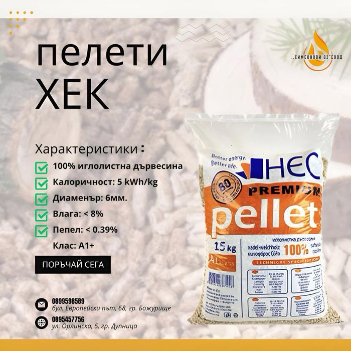 Пелети Клас “А1”