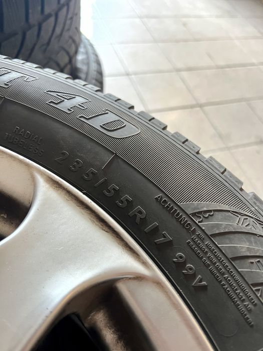 Джанти 17” 5x112 + Зимни гуми Dunlop 235/55/17