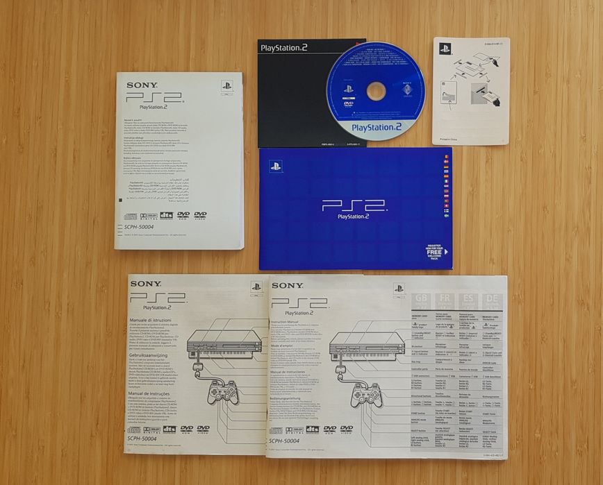 PlayStation 2 FAT SCPH-50004 + HDMI Converter + Tomb Raider  -  The Angel of Darkness