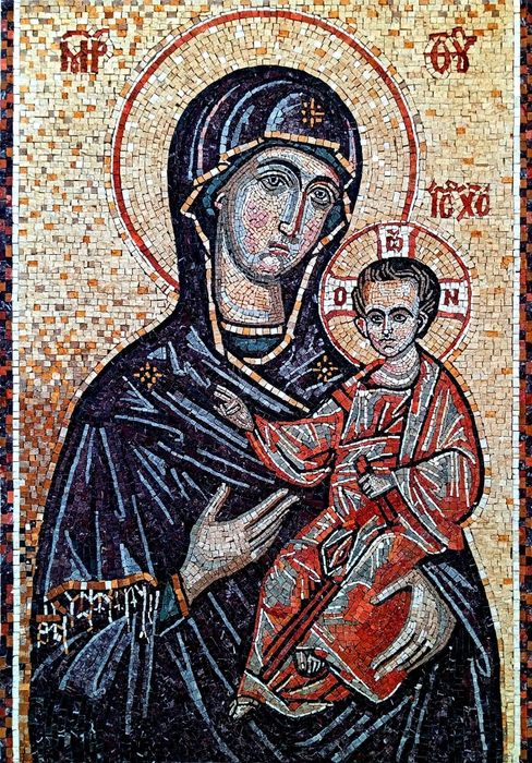 Мозайки - римски стил от мрамор и естествен камък