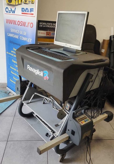 Aparat geometrie roti pentru camioane Ravaglioli RAVTD 5040T