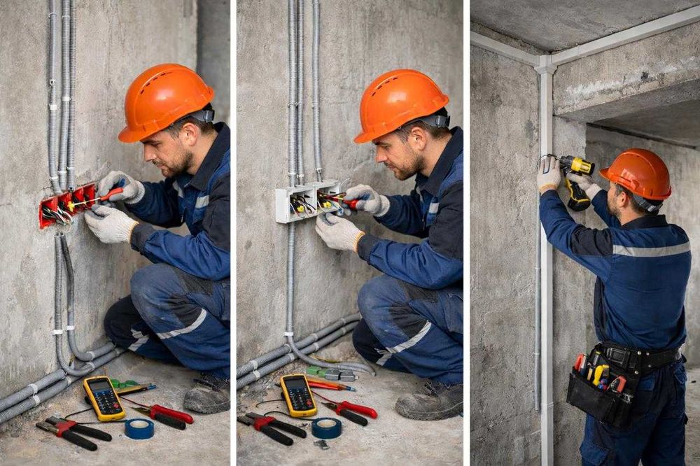 Электромонтаж под ключ* Черновая и Чистовая электрика* Проектирование