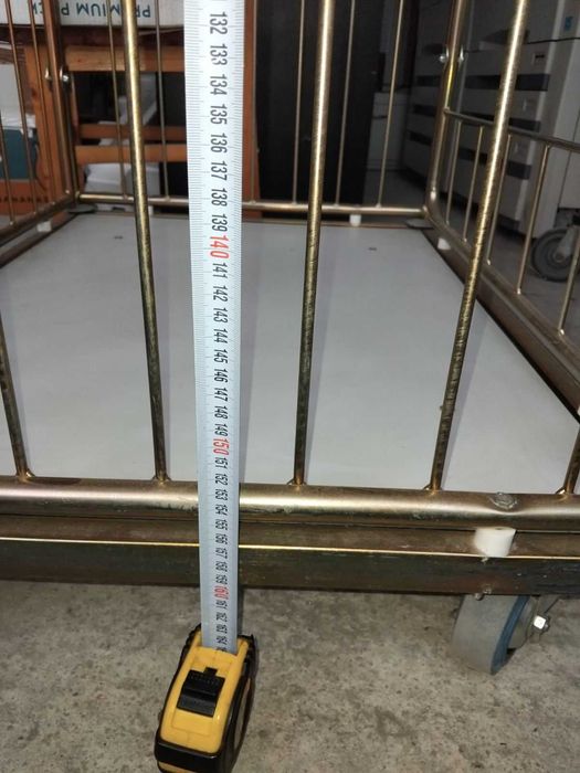 Транспортна складова количка поцинкована