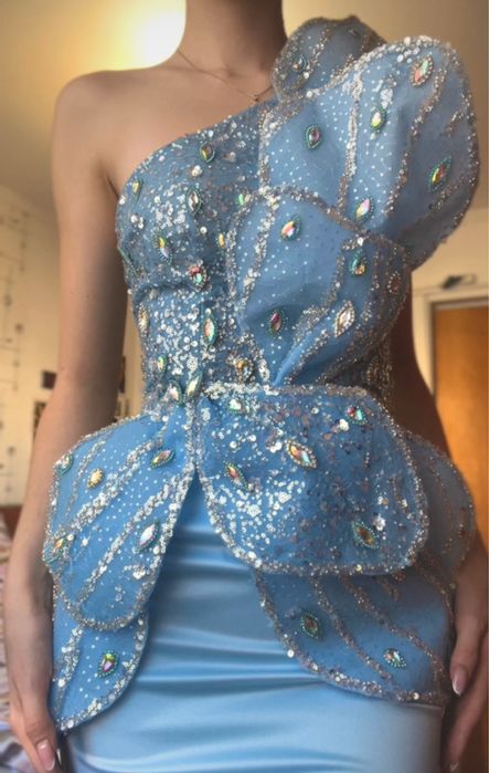 Rochie lunga de nasa