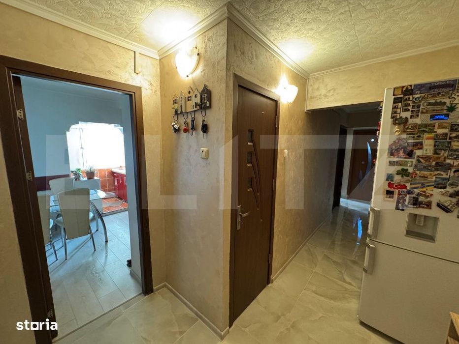 Apartament de 3 camere, decomandat, cartierul 1 Mai