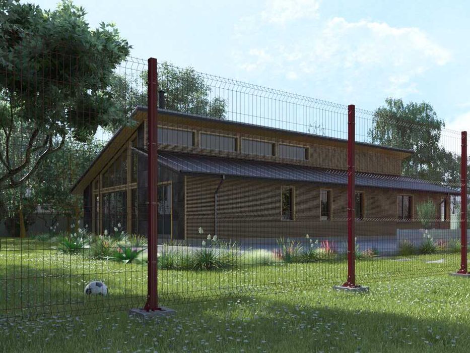 3Д забор от Doorhan