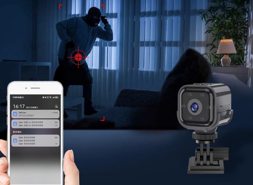 Мини камера wifi батарейкали