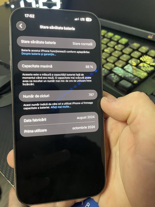 Vand iphone 16 pro max
