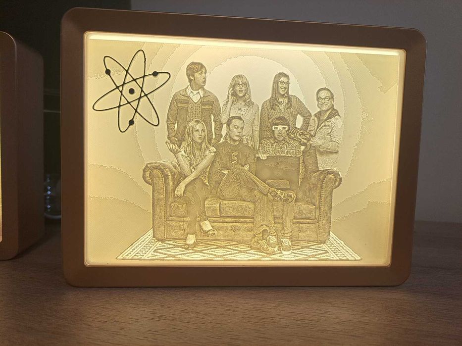 Lampa Stanger Things / Big Bang Theory