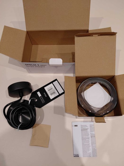 Pendul sticla Ofelia 1 Smoky GX53