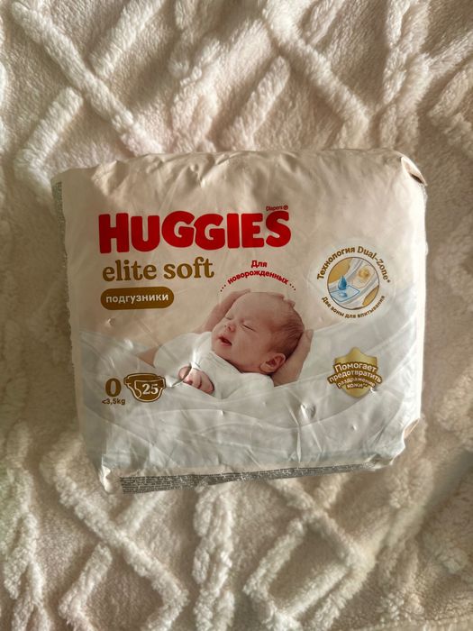 Подгузники Huggies Elite Soft