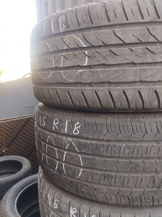 245/45 R18 летние шины резины доездить