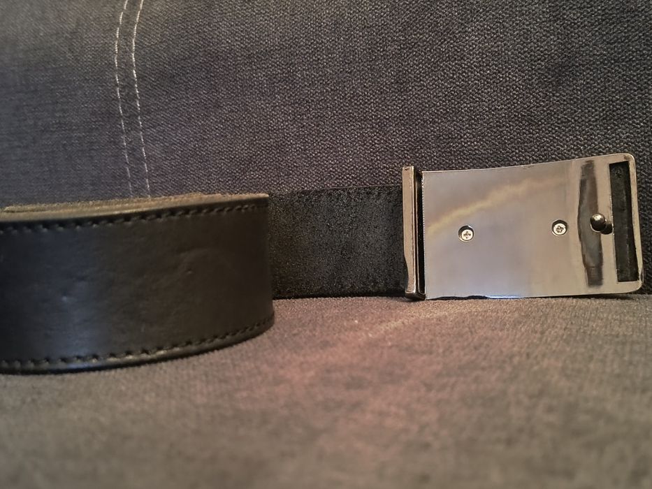 Curea neagra bărbați 120cm