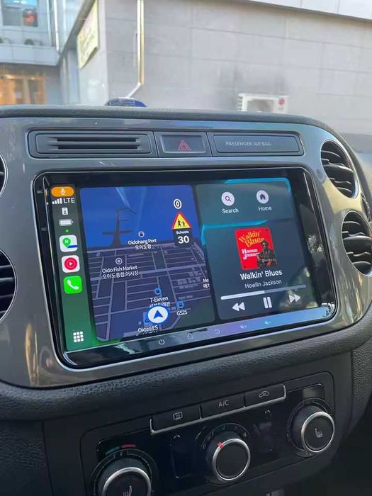 Navigație Android CarPlay VW Tiguan 1, Golf Plus 2007-2015