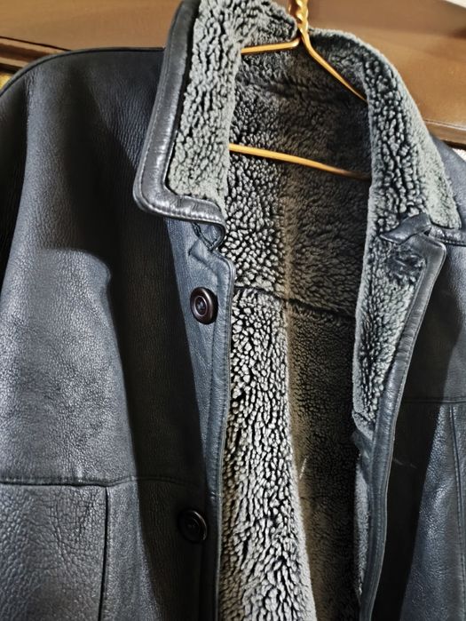 НАТУРАЛЬНАЯ ! Кожаная дублёнка.