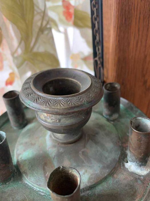 Огромно старо бакърено кандило-19-ти век
