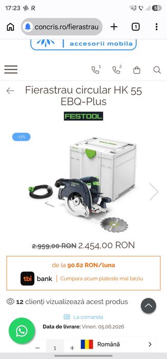 Festool HK 55 EBQ