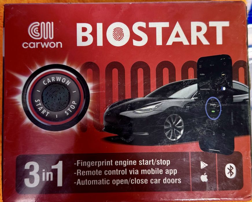 BIOSTART SOTILADI. start stop sensorli ,ipone va androidga ulanadi . T