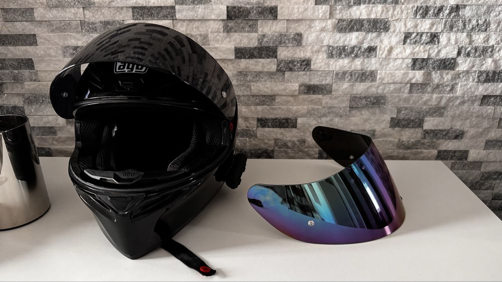 Casca AGV K1s cu Cardo instalat, marimea S