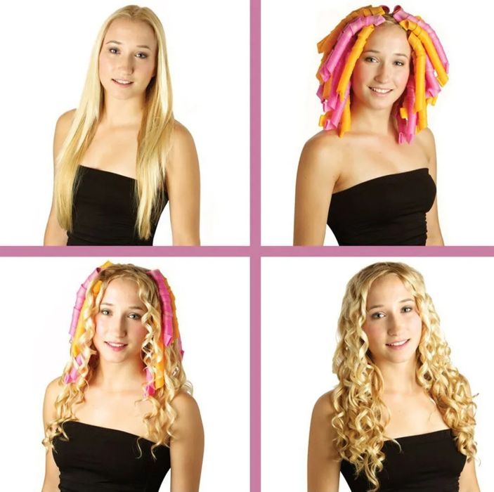 Бигуди вьющиеся 25см