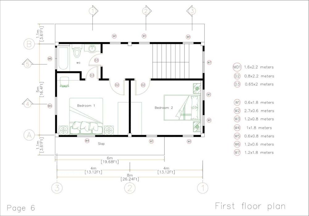 НА ИЗПЛАЩАНЕ - Двуетажна сглобяема къща с 2 спални, 80 кв. м