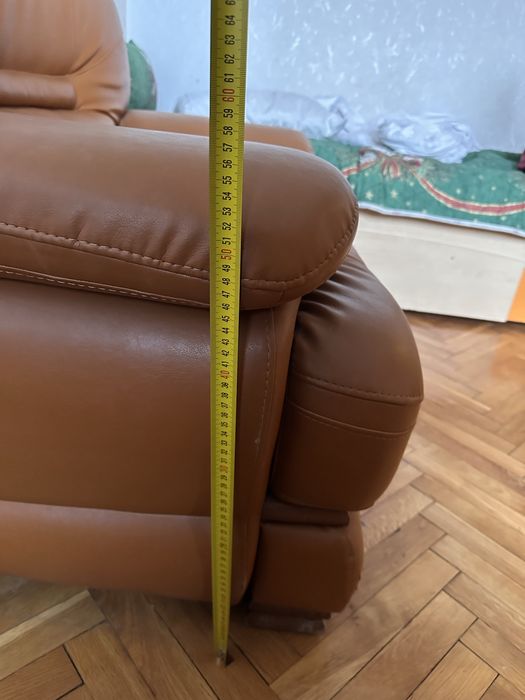 Диван/фотьойл изкуствена кожа