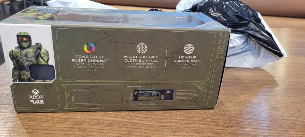 Mouse pad gaming Razer Goliathus Halo special edition