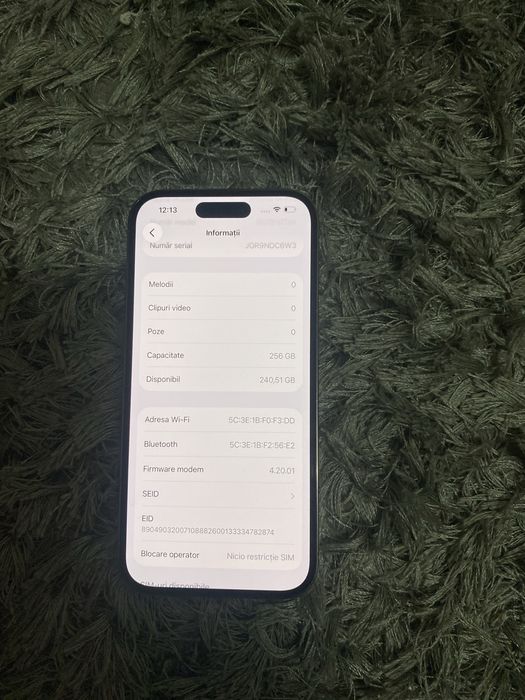 Vand Iphone 14 pro ! 256 gb