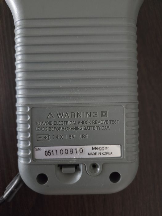 Reflectometru Megger TDR900 - Tester Lungime Cablu și Localizator Defecte