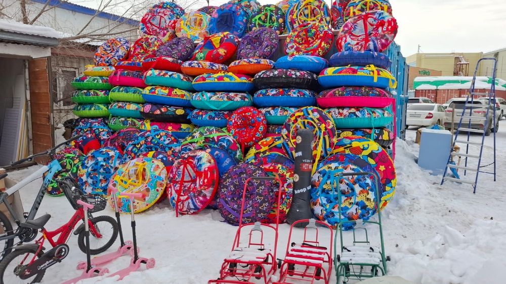 Тюбинг ватрушки новые