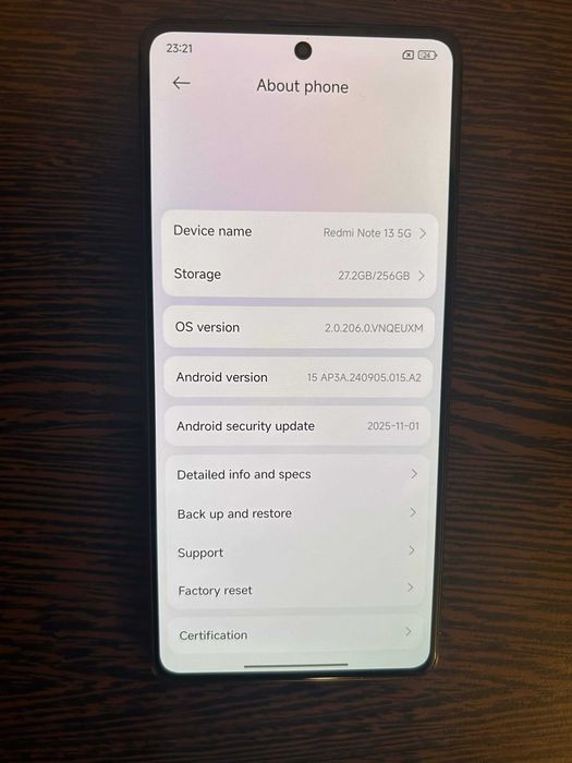 Telefon Xiaomi Redmi Note 13 5G 256GB NU SCHIMB