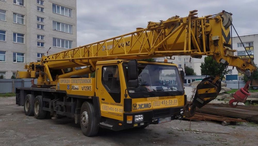 xcmg 25k5 25 тонна