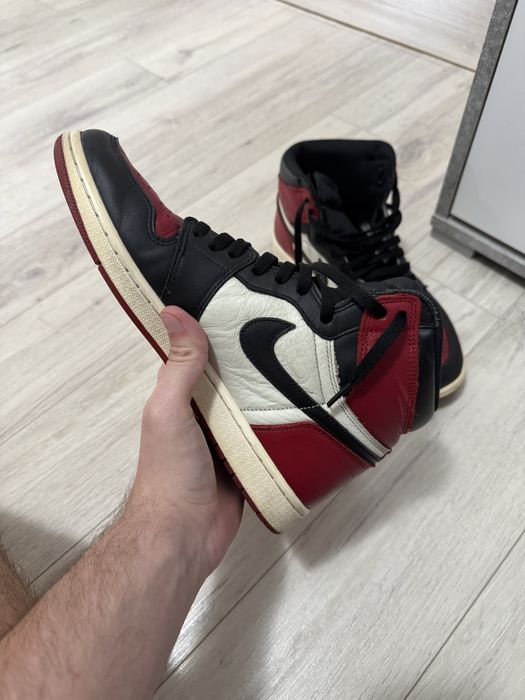 Jordan 1 High Bred Toe 44