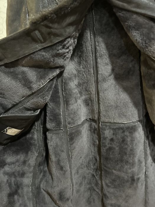 Продам теплую длинную дубленку