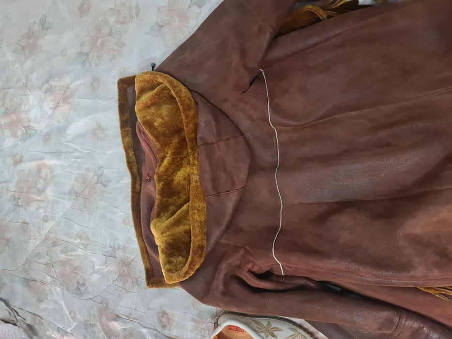 Дубленка кожаная